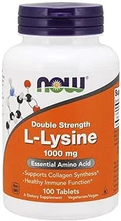 Now Foods - L-Lysine 1000 Mg. 100 Tablets