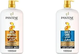 Pantene Pro-V Anti-Hairfall Shampoo 1Litre & Pro-V Daily Care Shampoo 1Litre