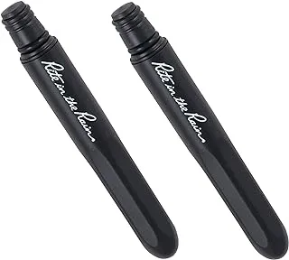 Rite in the Rain All-Weather EDC Pen, Black Pokka 2-Pack, 0.9mm Ink, Fine Point (No. BK92)