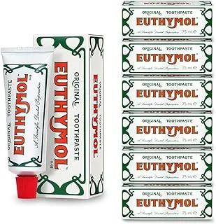 Euthymol Original Toothpaste (75ml), Case of 6