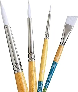 Princeton Snap Paintbrush Set, White