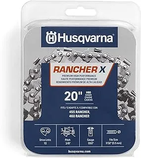 Husqvarna Rancher X H80 20 Inch Chainsaw Chain, 3/8