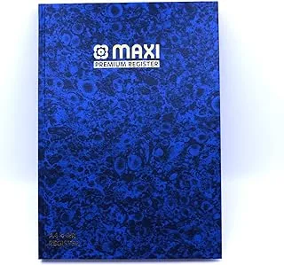 Maxi Register Book A4 4QR 60gsm 192 Sheets,Suitable for office, school & home use