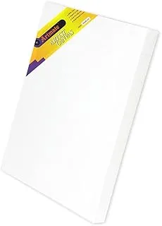 Artmate JIGNE11-5060 Stretched Canvases Back Stapled 320 GSM, 50 cm x 60 cm Size