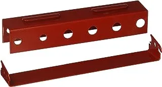 Wall Control Pegboard Screwdriver Holder Bracket Slotted Metal Accessory and Tool Board – Red