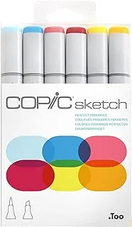 Copic SKETCH MRKR PRFCT PRIMS 6PC SE