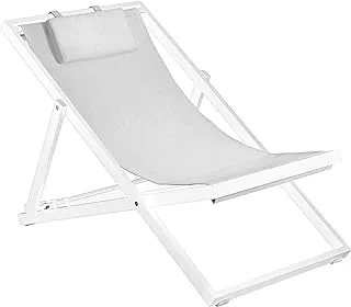 New Port Aluminium Outdoor Lounging Chair with Fabric Sling