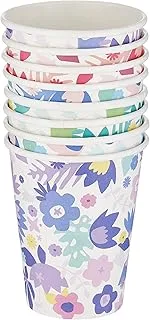 My Little Day Flowers Paper Cups 8 Pieces Set