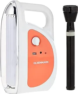 Olsenmark Rechargeable LED Lantern with Flashlight