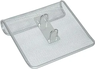 FIS FSDC01SL Wire Mesh Desk Calendar Stand, Silver