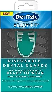 DenTek ReadyFit Disposable Dental Guards BPA Latex Free, 12 Count