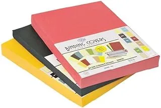 FIS FSBD160185AST 160 GSM Colored Binding Cards 100-Pieces