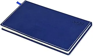 FIS 2023 Slim Diary Italian PU Round Corner (English) Sewn Cover Blue - FSDI58E23BL