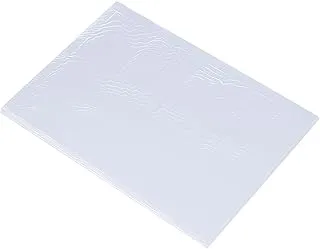 FIS FSLA12-3-100 12 Stickers Multipurpose Laser Label 100 Sheet, A4 Size, White