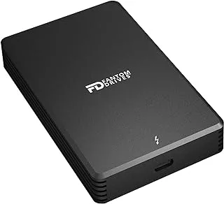 Fantom Drives Extreme 4TB External SSD - 2800MB/s, Thunderbolt 3 and 4, USB Type-C, Aluminum, Intel Certified, TB3X-2300N4TB