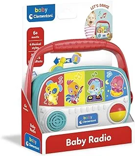 Clementoni Baby My First Radio, Battery Operated