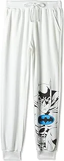 Batman Hooded Sweatshirt for Senior Boys - White, 8-9 Year