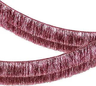 Meri Meri Pink Tinsel Fringe Garland (Pack of 1)