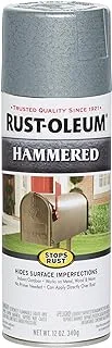 Rust-Oleum Hammered Metal Finish Light Blue 12 Oz