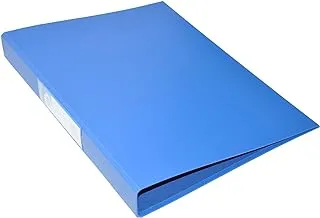 FIS Polypropylene 3 Ring Binder File 48-Pack, A4 Size, Blue