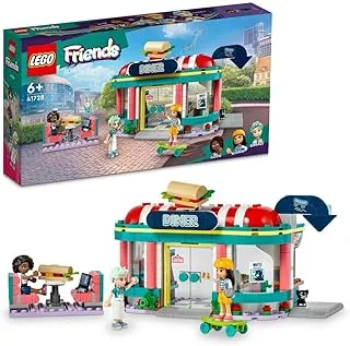 LEGO Friends Heartlake Downtown Diner 41728 Building Blocks Toy Set; Toys for Boys, Girls, and Kids (346 Pieces)