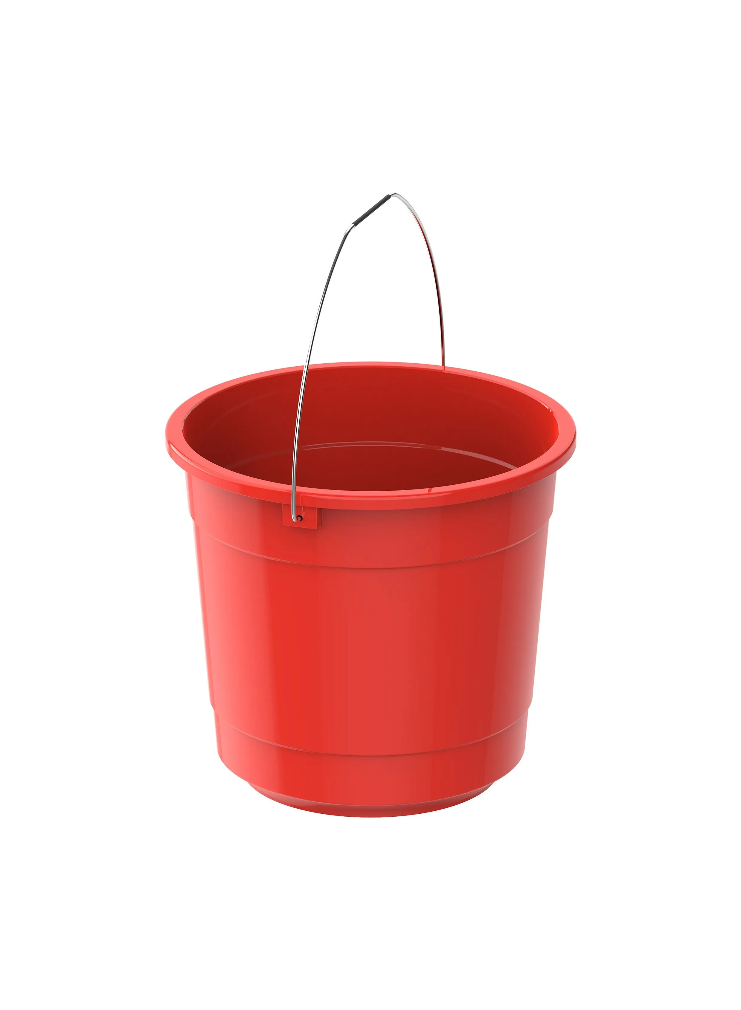 Cosmoplast EX 5L Round Plastic Bucket with Steel Handle