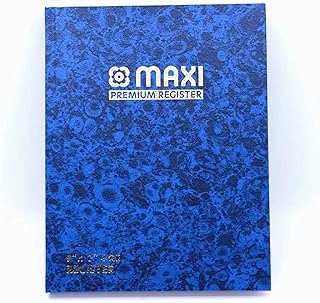 MAXI REGISTER BOOK/MANUSCRIPT BOOK A4 2QR 60GSM 96 SHEETS