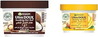 Garnier Ultra Doux Smoothing Hair Food 390ml & Ultra Doux Nourishing Hair Food 390ml