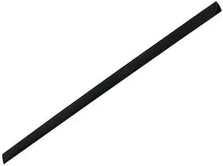 FIS FSPG03-BK 3 mm Plastic Sliding Bar 100-Pieces, 30 Sheets Capacity, Black