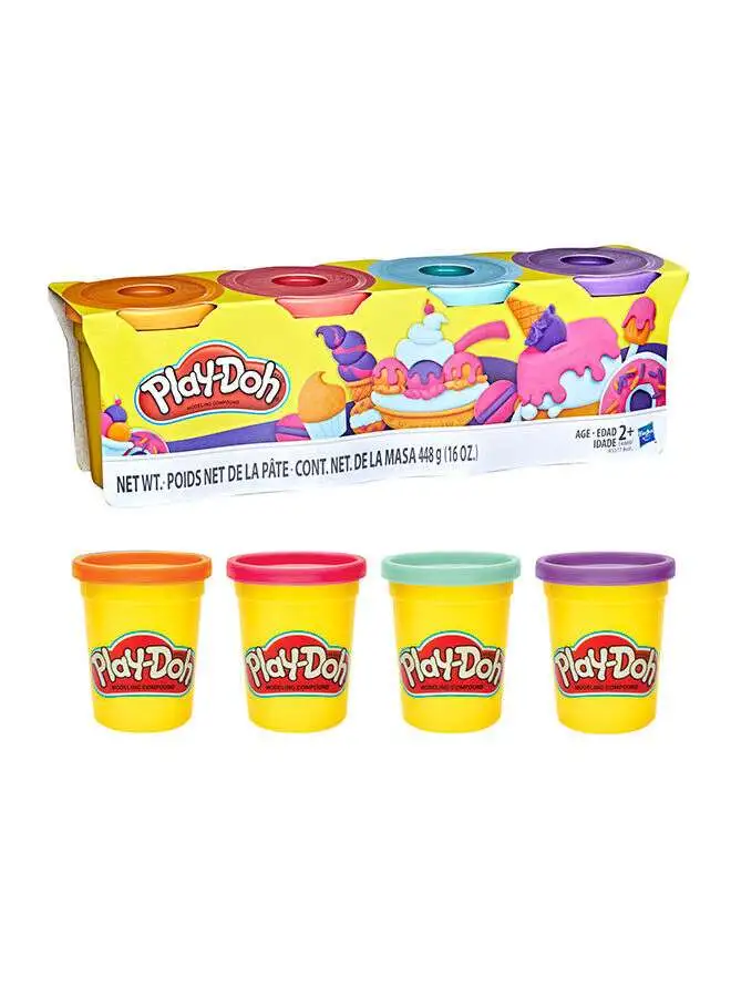 Play-Doh Play-Doh Modeling Compound 4-Pack Of 4-Ounce Cans (Sweet Colors)