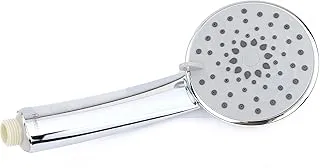 HomePro Shower Head with 5 Function, High Pressure Handheld Shower Adjustable Shower Head -Food Grade Silicone Spout-Universal Shower Heads-Chrome Ultra-Thin Best Pressure Boosting Shower Head