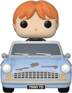 Funko Pop! Ride Super Deluxe: Harry Potter Chamber Of Secrets 20th - Ron Weasley With Car - Collectable Vinyl Figure - Gift Idea - Official Merchandise - Toys for Kids & Adults - Movies Fans