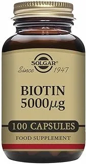 SOLGAR - BIOTIN 5000 MCG 100'S:314