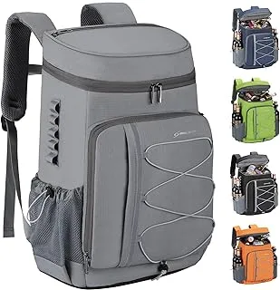 Maelstrom Cooler Backpack,35 Can Backpack Cooler Leakproof,Insulated Soft Cooler Bag,Camping Cooler,Beach Cooler,Ice Chest Backpack,Lightweight Travel Cooler Lunch Backpack for Hiking,Shopping