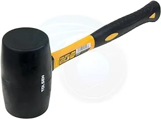 Tolsen Large Rubber Mallet 32oz 900g Hammer Fiberglass Rubberized Handle Grip