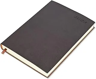 FIS Flexible Diary 2023 (English) A5, Dark Brown - FSDI131E23DBR