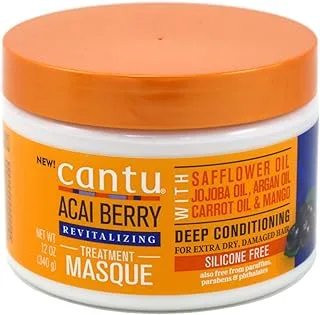 Cantu Acai Berry Treatment Masque Revitalizing 12 Ounce