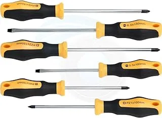 D7 Tool - Scrow Driver set TOLSEN طقم مفك 6 قطع