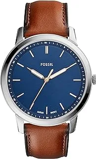 Fossil Men's Quartz Watch, Analog Display and Leather Strap