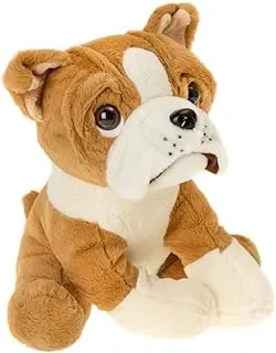 Smiki Bulldog Mascot with Sad Eyes, 27 cm Size