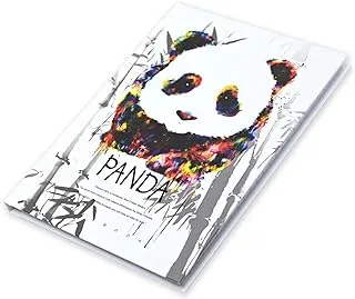 FIS Hard Cover Notebook, 96 Sheets A5 Panda Design 1 Pack Of 5 -FSNBHCA596-PAN1