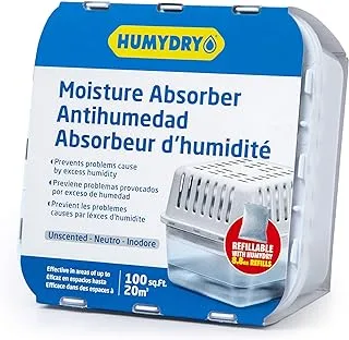 Humydry Moisture Absorber Compact 8.8oz Device Unscented