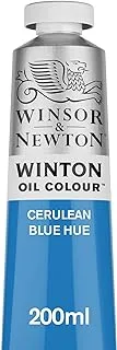 Winsor & Newton Winton Oil Colour Tube Cerulean Blue Hue, 200-ml, 1437138