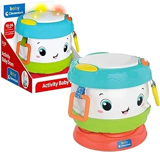 Clementoni Baby Activity Drum, Battery Operated