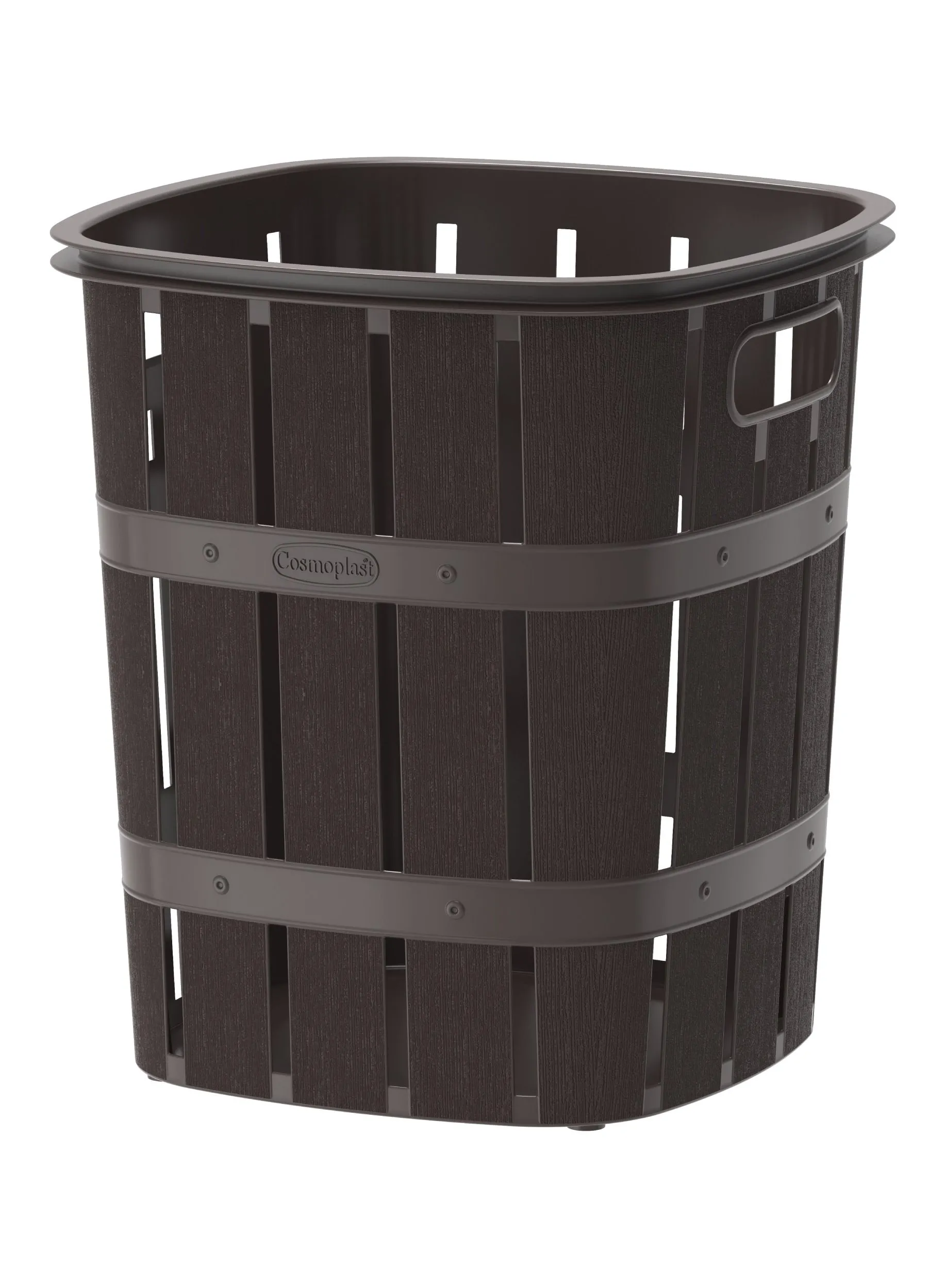 Cosmoplast 33L Cedargrain Laundry Bin