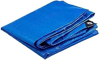 Royal Apex Waterproof Ground Cover Tent Shelter Dust-proof Rain Cover Tarpaulin Sheet (2.50m x 2.50m, Blue)