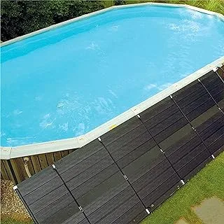 SunHeater Solar Heater, Includes Two 2’ x 20’ Panels (80 sq. ft.), 10-Year Warranty – Heating System for Aboveground Swimming Pools – Raises Water Temperature up to 15°F – S2220AG