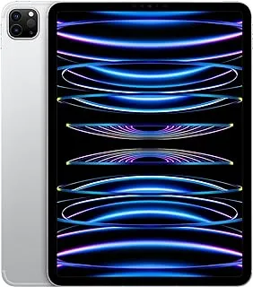 Apple 2022 11-inch iPad Pro (Wi-Fi + Cellular, 128GB) - Silver (4th generation)