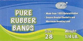 FIS FSRB28 Pure Rubber Bands, 28 Size