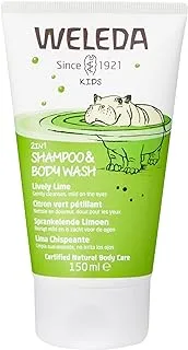 Weleda Lively Lime Kids 2 In 1 Shampoo And Body Wash, 150 Ml